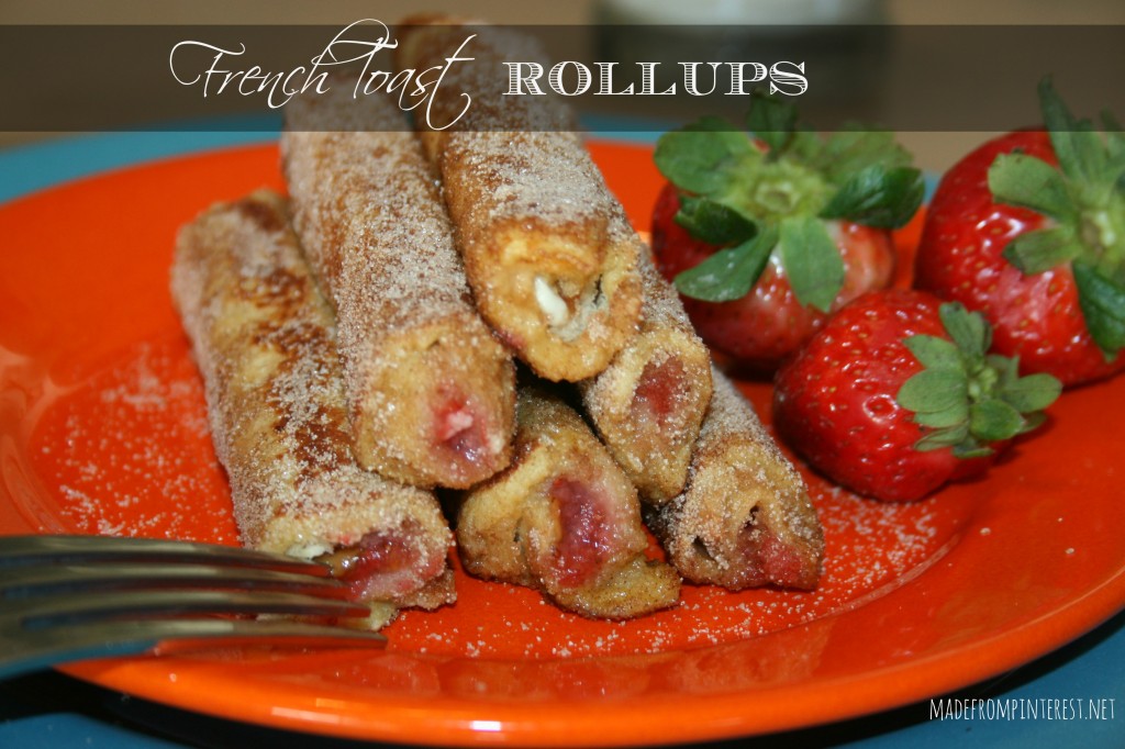 French Toast Rollups. From MadeFromPinterest.net