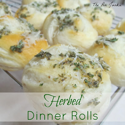 herbed dinner rolls