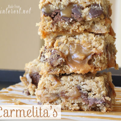 Carmelita's - These are one of the best dessert recipes on Pinterest! They are AMAZING! #Recipes #Dessert #Caramel