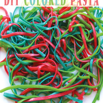 Homemade Colored Pasta