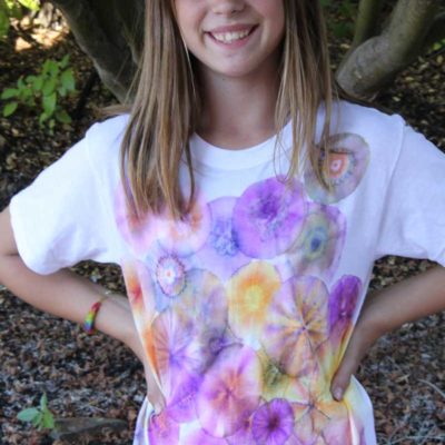 Sharpie Tie Dye Tee Shirts