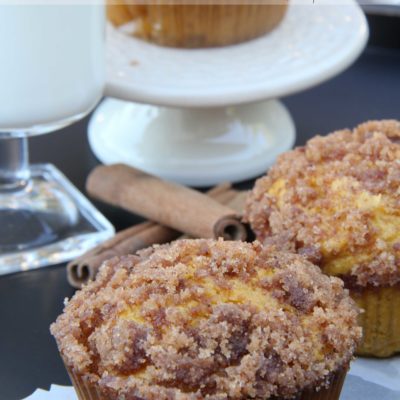 Pumpkin Snickerdoodle Muffins