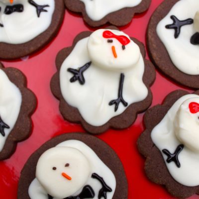 Melting Snowman Cookies