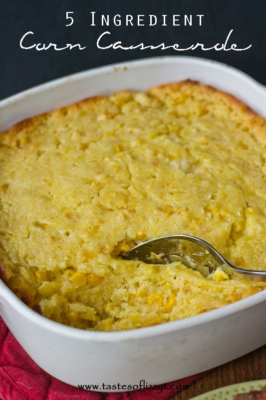 5 ingredient Corn Casserole