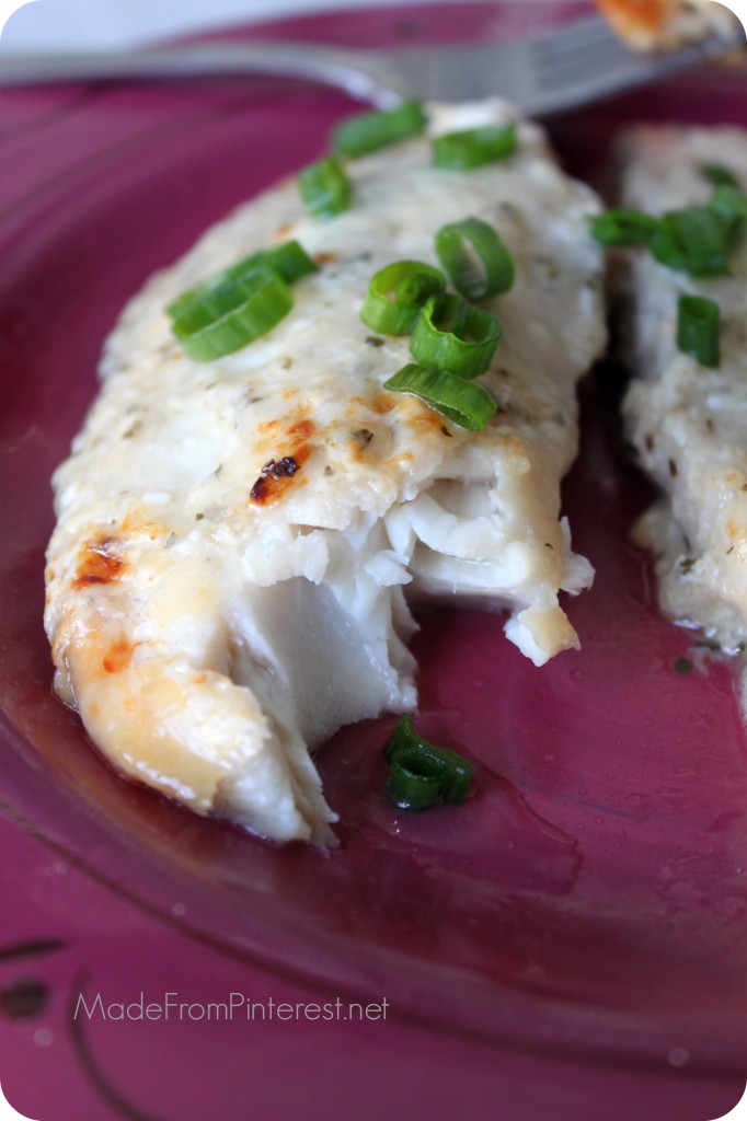 Baked Parmesan Tilapia is delicious, easy, healthy and elegant. It is even quick and easy enough to make for lunch.