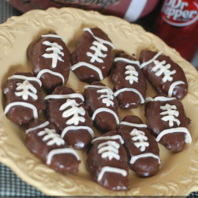 Super Bowl Almond Joy Footballs