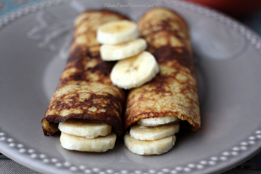 2 Ingredient Pancake:Crepes are as suprisingly delicious as they are healthy!