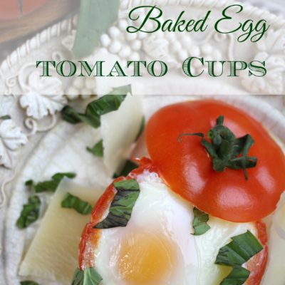 Baked Egg Tomato Cups