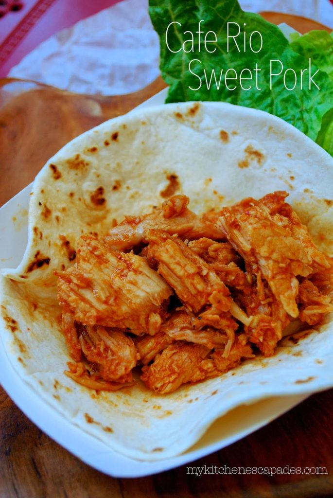 Cafe Rio Sweet Pork Copycat Recipe