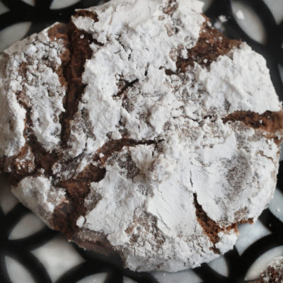 Chocolate Crinkle Cookies Gluten Free