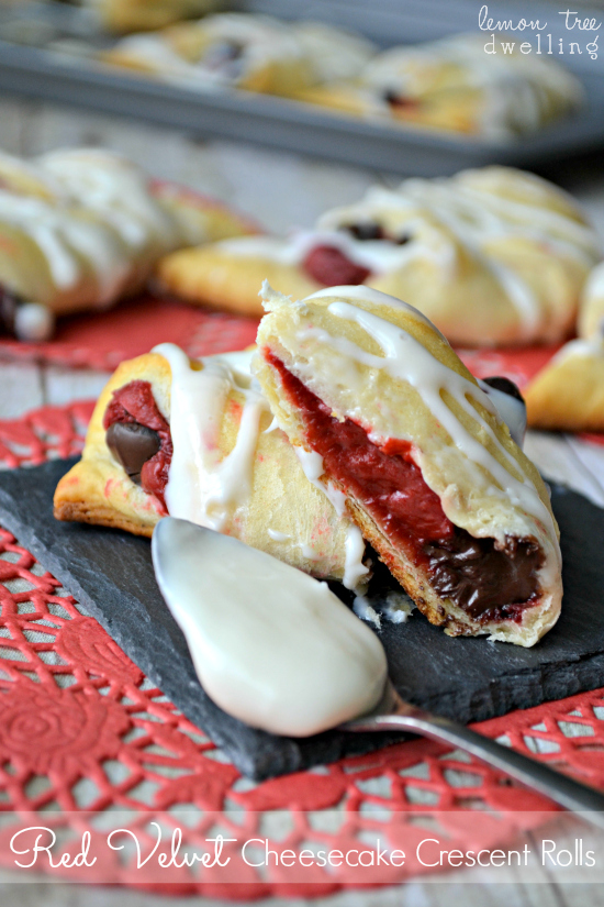 Lemon Tree Dwelling red velvet crescent rolls