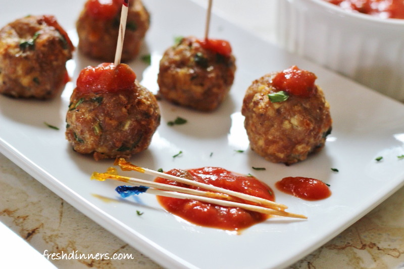 Turkey-Veggie-Meatballs