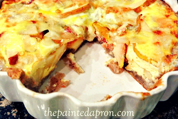 pear-gorgonzola-quiche