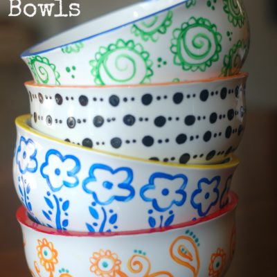 DIY Anthropologie Bowls