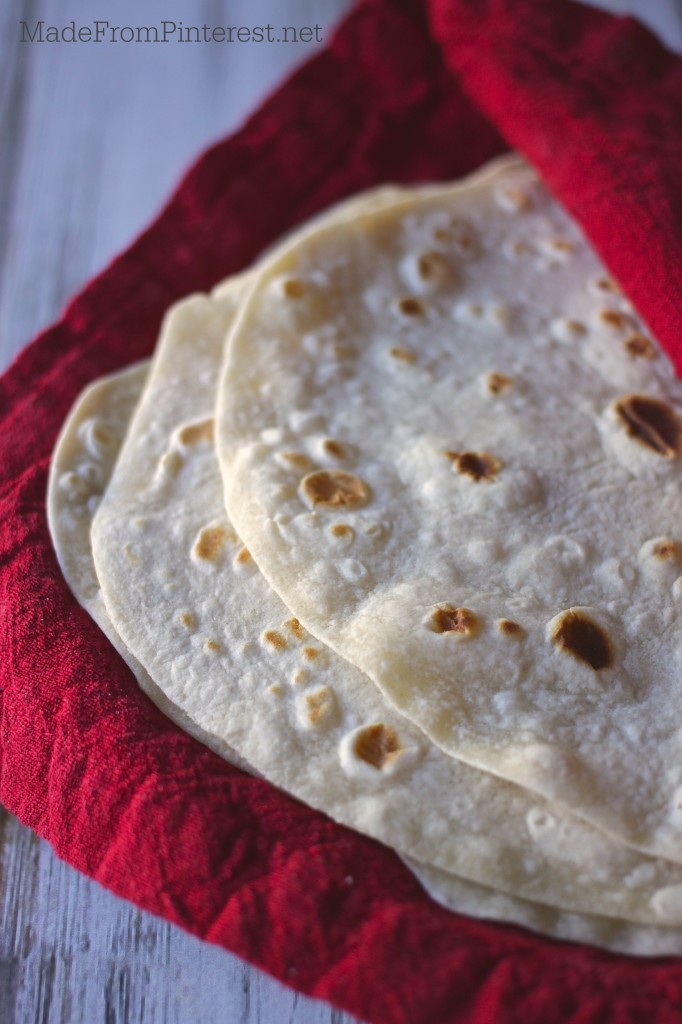 Homemade Tortillas - These taste great because they are made with lard. When you taste them, you will get over it. Nothing compares!
