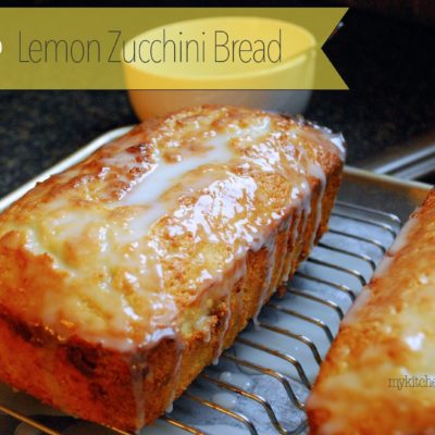 Glazed Lemon Zucchini Bread