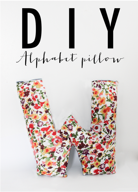 Letter pillow patterns sale