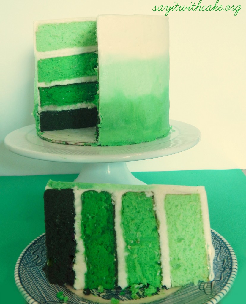 green-ombre-cake