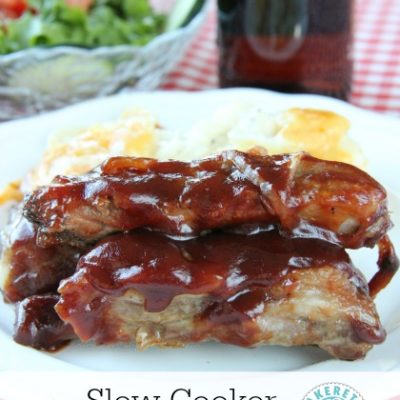 Slow Cooker Cola Ribs