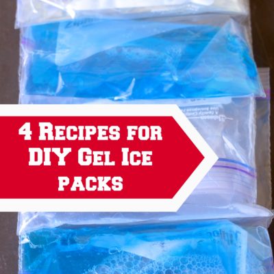 DIY Gel Ice Packs