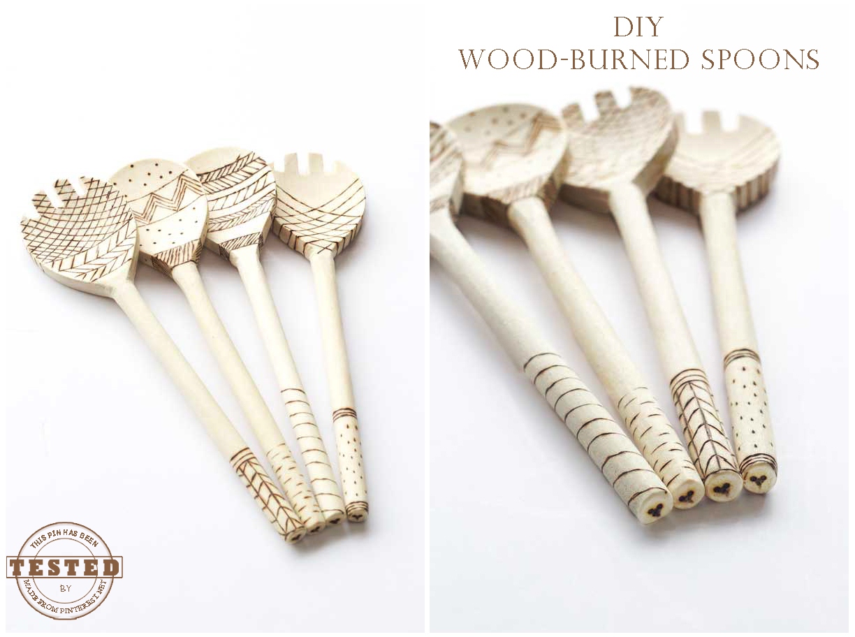 How to Wood Burn Wooden Spoons (and Make Them Food Safe!) - Silhouette  School