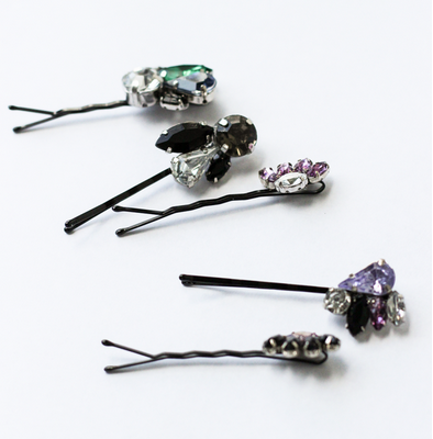 DIY Jeweled Bobby Pins