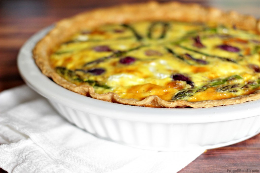 Asparagus-Quiche