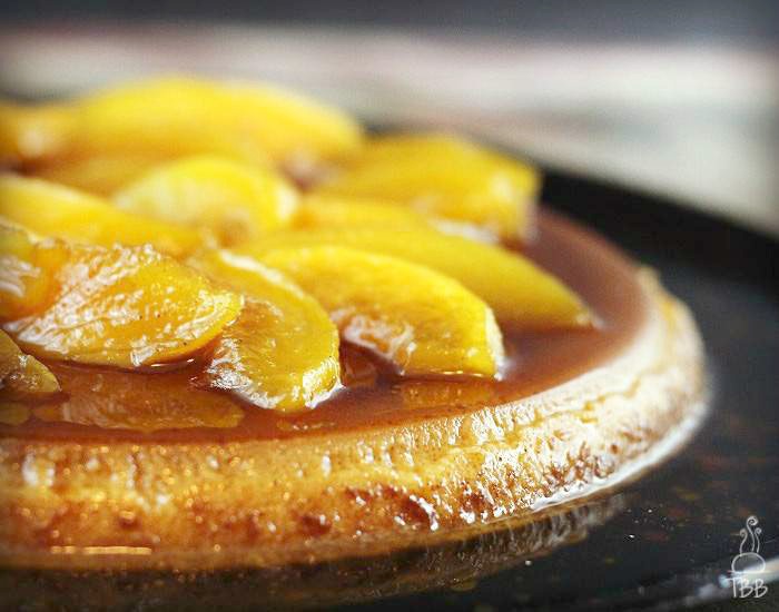 Cinnamon-Peach-Flan