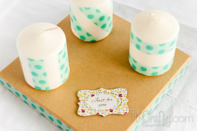 DIY-Washi-Tape-Candles