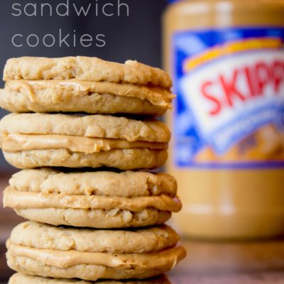 Peanut Butter Oatmeal Sandwich Cookies