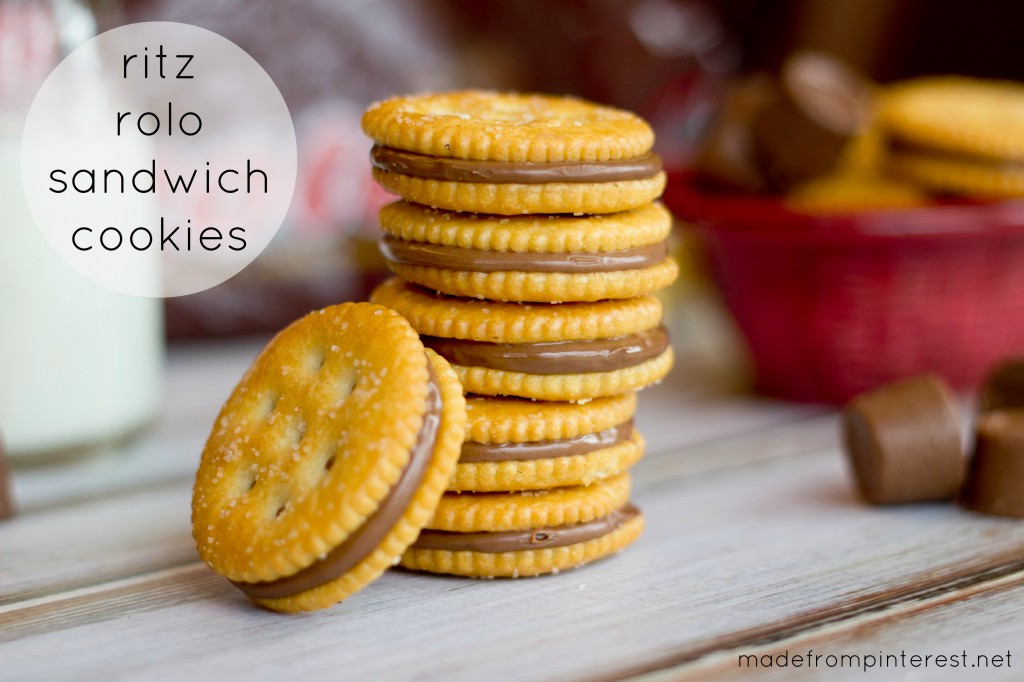 Ritz Rolo Sandwich Cookies madefrompinterest.net