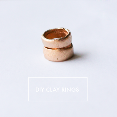 DIY Clay Rings