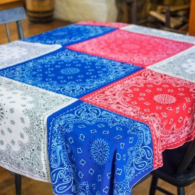 4th of July Bandanna Tablecloth