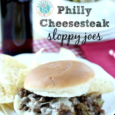 Philly Cheesesteak Sloppy Joes