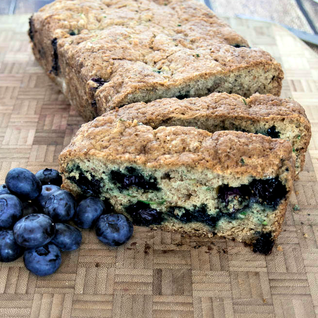 Blueberry-Zucchini-Bread