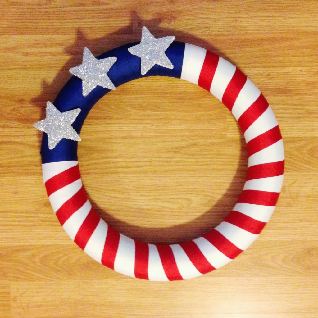 Flag-Door-Wreath