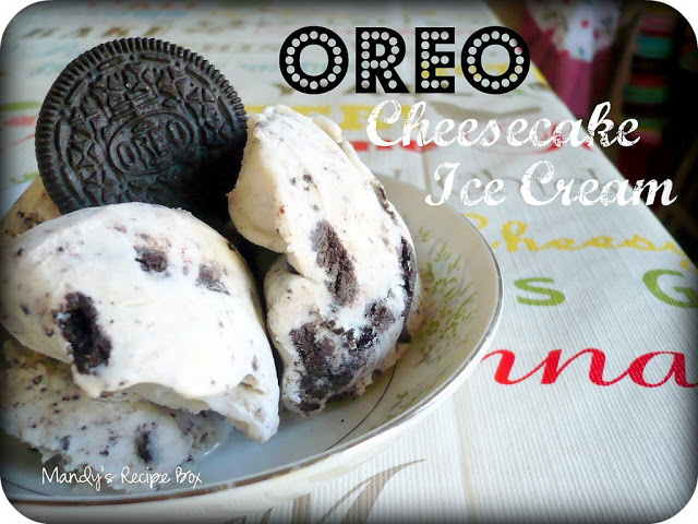 Oreo Cheesecake Ice Cream