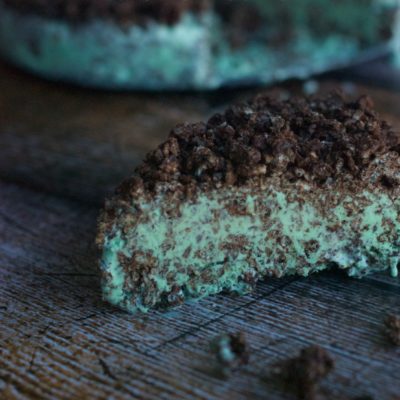 Rice Krispies Mint Chip Crunch Cake