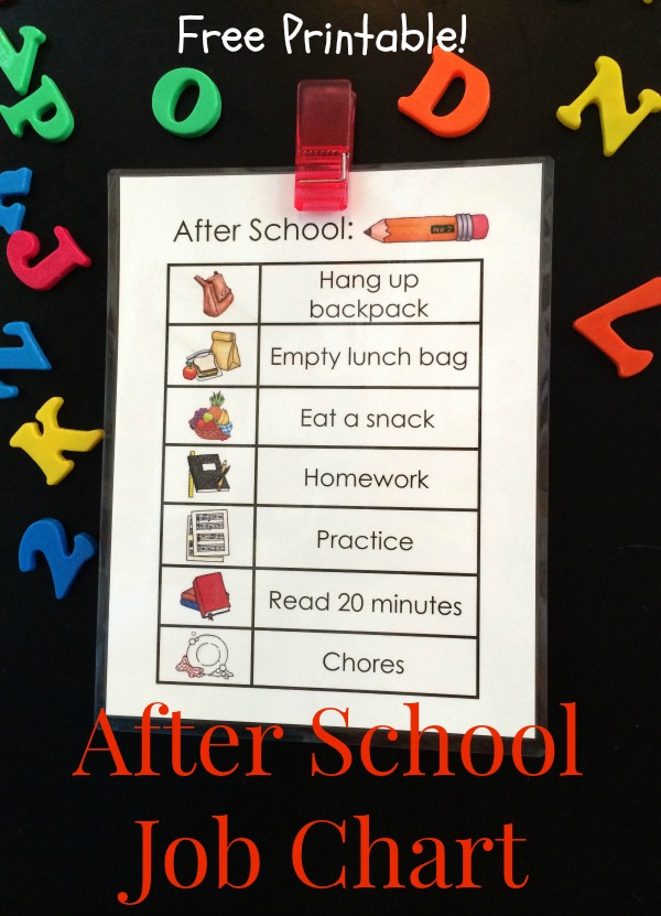 After School Printable 12