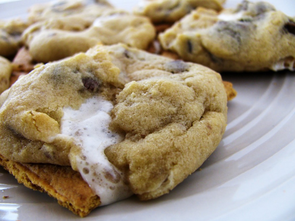 Campfire-Marshmallow-Cookies
