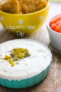Jalapeno Lime Dip