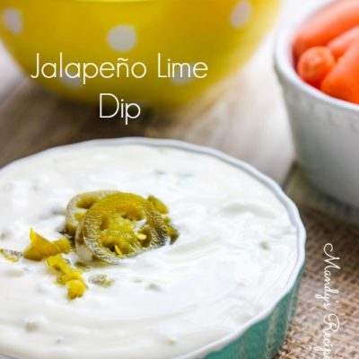 Jalapeno Lime Dip