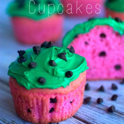 Watermelon Cupcakes