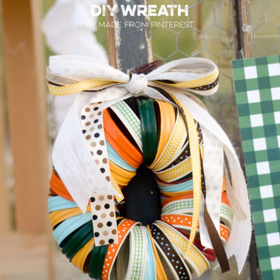 Mason Jar Wreath ∣ Autumn Market Party Hop