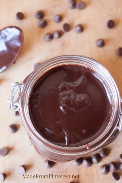 All desserts will taste better with this homemade chocolate sauce. When it is this easy to make, why not?