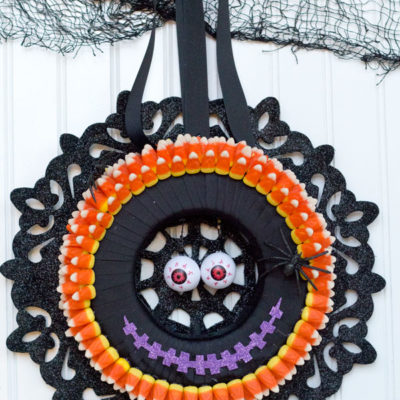 Halloween Wreath and Dollar Tree Giveaway!