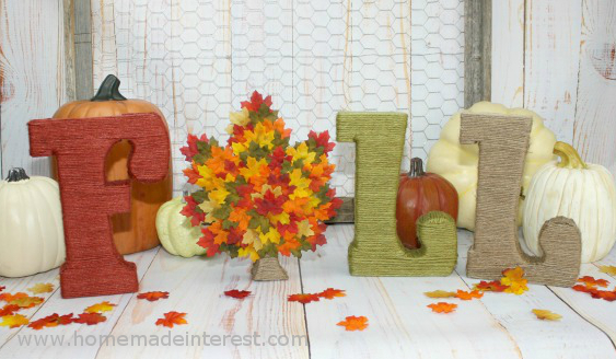 Fall-Letter-Set