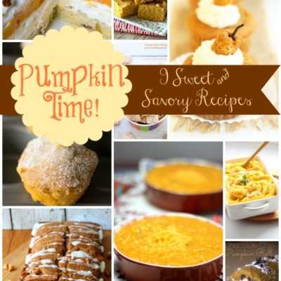 Pumpkin Time! Sweet & Savory Recipes