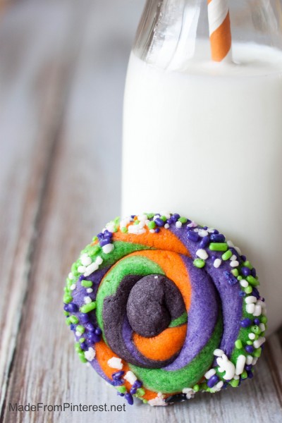 Twisted Halloween Sugar Cookies-These capture everyone's attention!