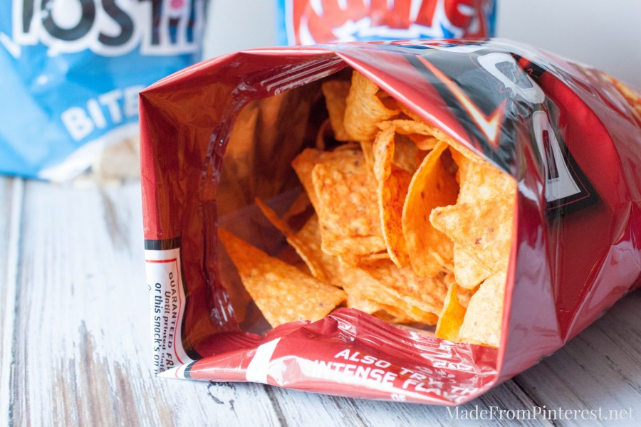 How to turn a chip bag into a bowl. Your friends will be a amazed. It will be our little secret how easy it is!